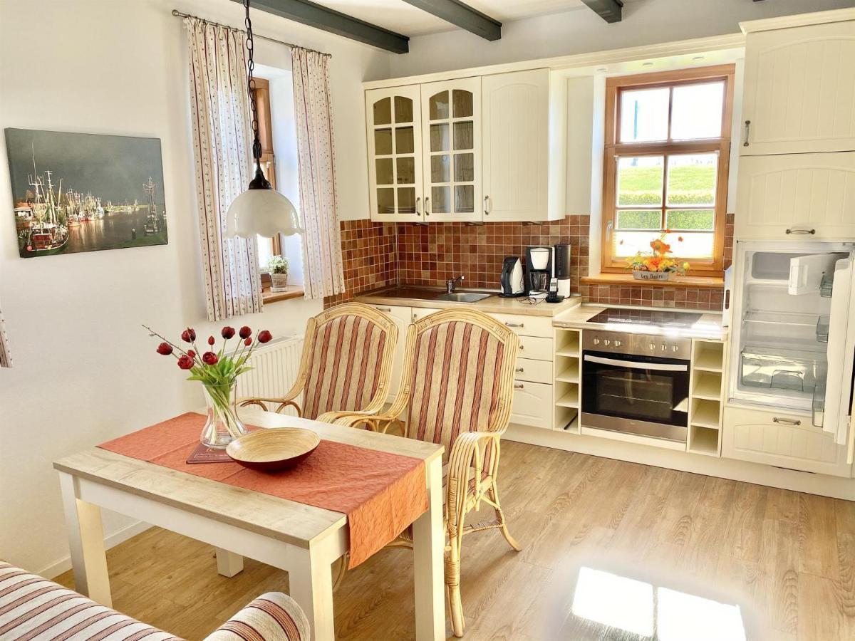 Oltmanns Ferienhaus Bummert Am Hafen Гретзиль Екстер'єр фото