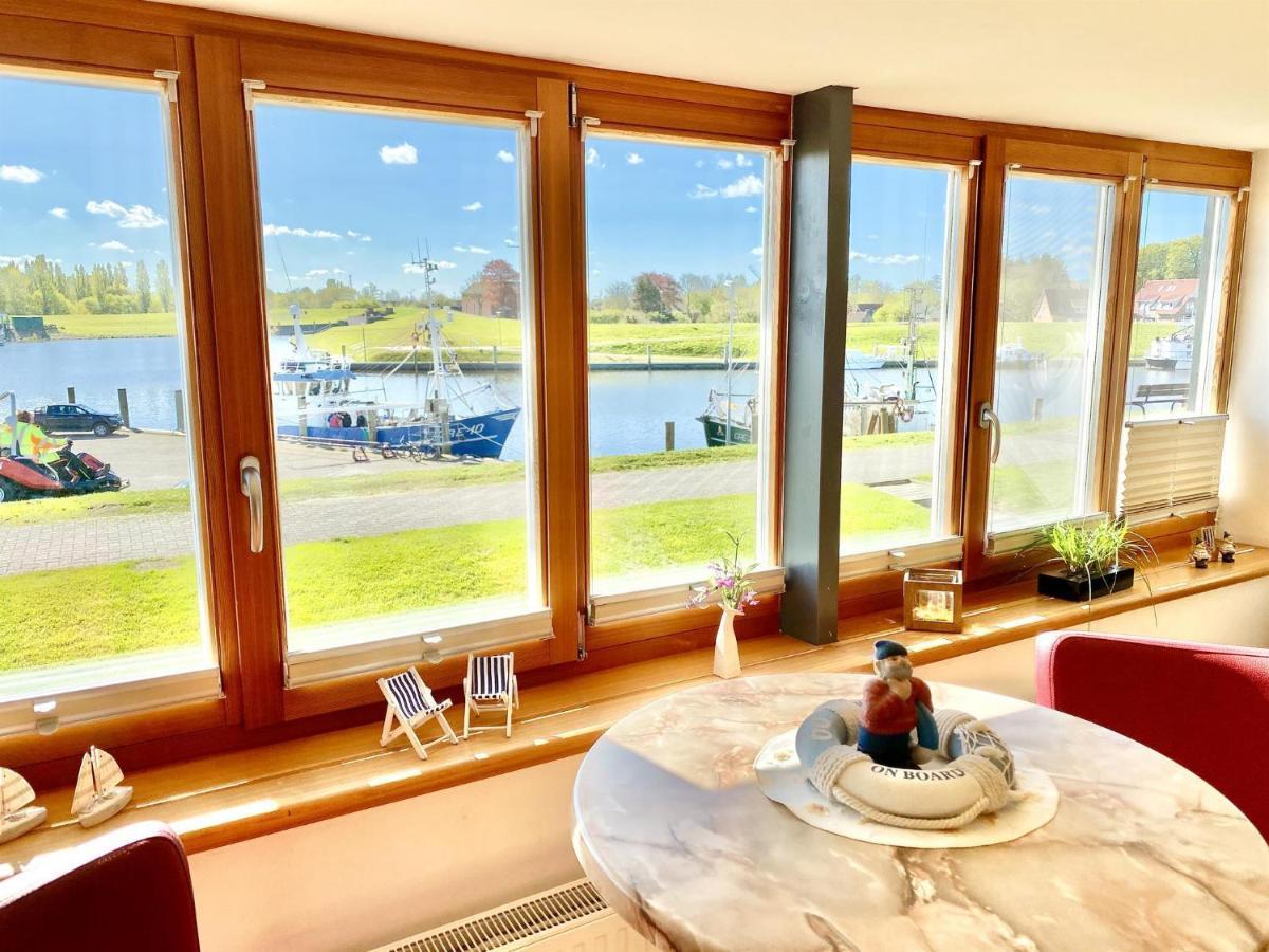 Oltmanns Ferienhaus Bummert Am Hafen Гретзиль Екстер'єр фото
